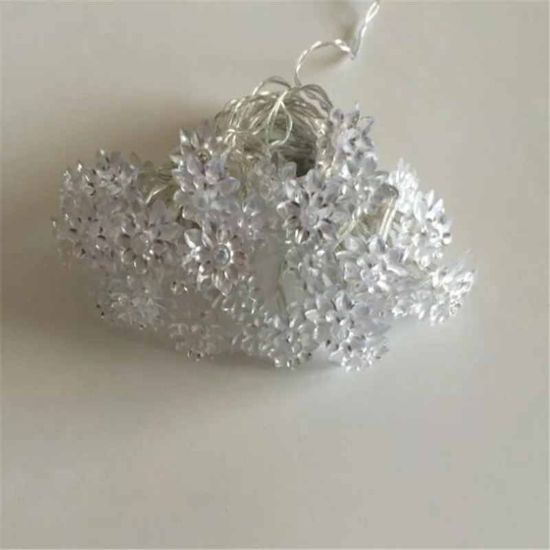 Светодиодная гирлянда с цветами лотоса 220 В 5 м 28 светодиодов|fairy lights|string fairy lightspatio