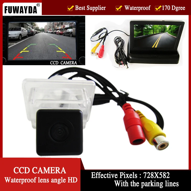 Автомобильная камера заднего вида FUWAYDA CCD для Mercedes-BenzC/E/S/C/CL CLASS W204 W212 W216 W221 C207 с 4 3