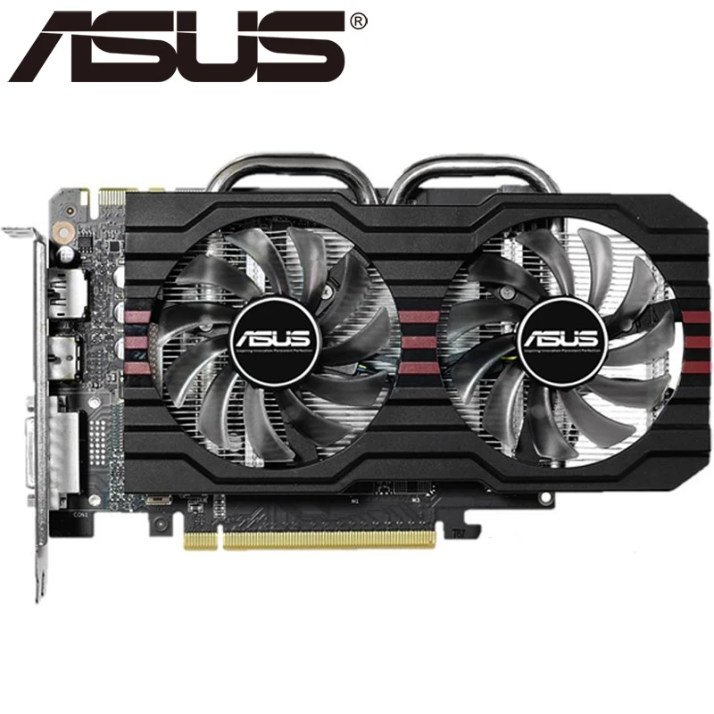 Видеокарта ASUS GTX 760 2GB 256Bit GDDR5 видеокарты для nVIDIA VGA карты Geforce GTX760 прочнее, чем GTX 750 TI GTX650 б/у