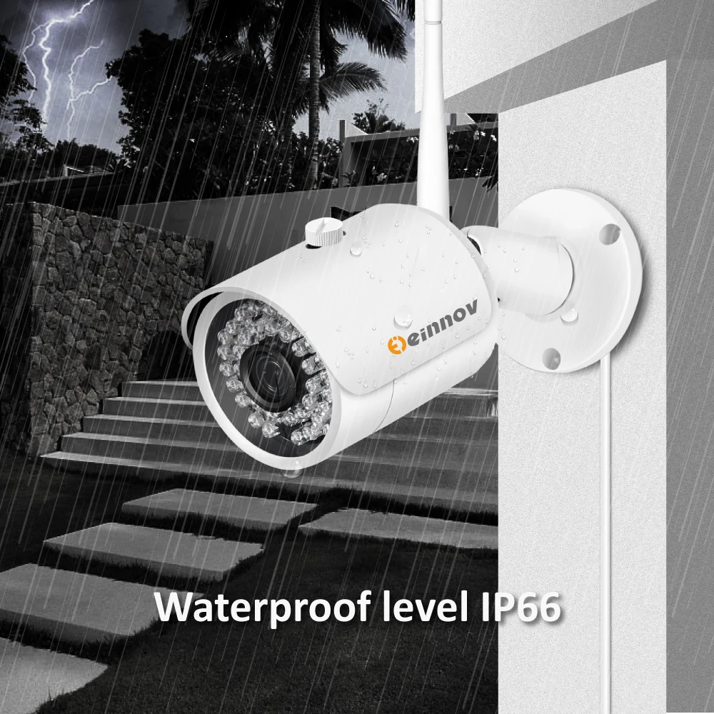 Einnov Onvif 1080 P видео наблюдение Wifi камера домашняя беспроводная безопасность аудио