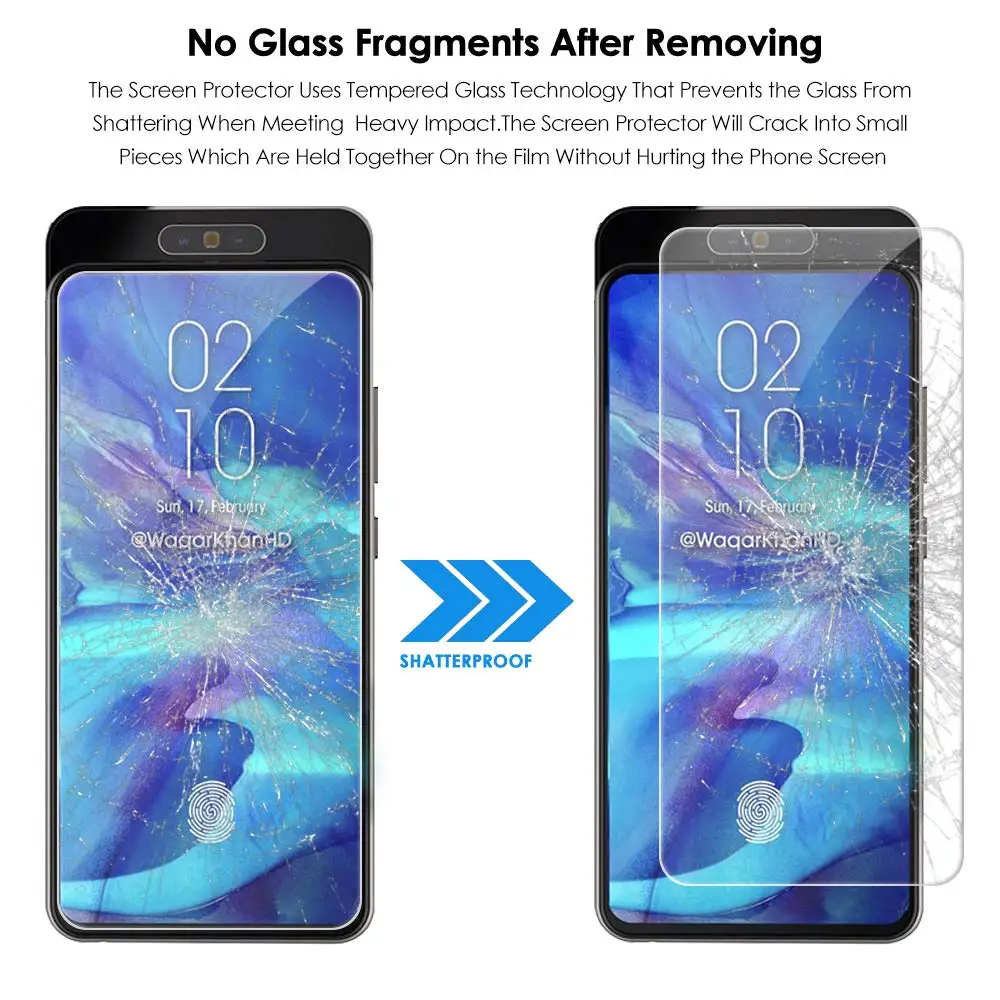 Закаленное стекло 9H 2.5D для SAMSUNG Galaxy A60 A70 A80 A90 2019 защитная пленка экрана A10 A20 A30 A40 A50