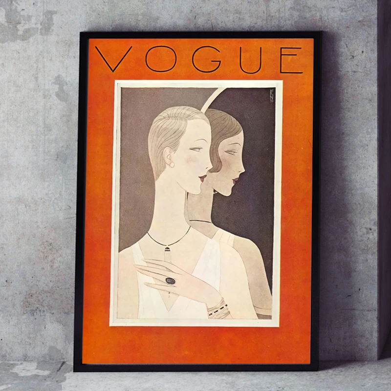 Винтажный Куадрос Vogue рисунок цитаты плакаты и принты холст настенный поп-арт черно-белая живопись скандинавские декоративные картины