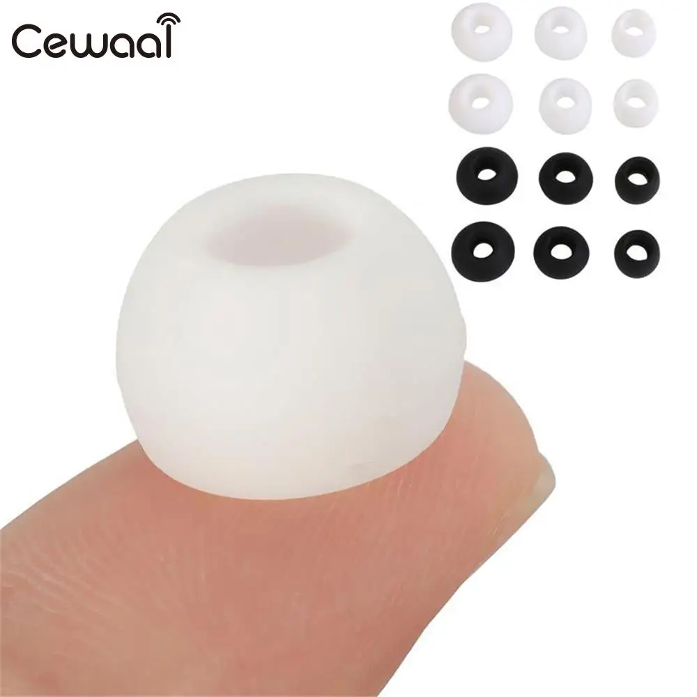 Cewaal 6pcs Black Durable Replacement Earbuds for Sennheiser CX300 400 500 II Headphone Earphone Headset Accessories | Электроника