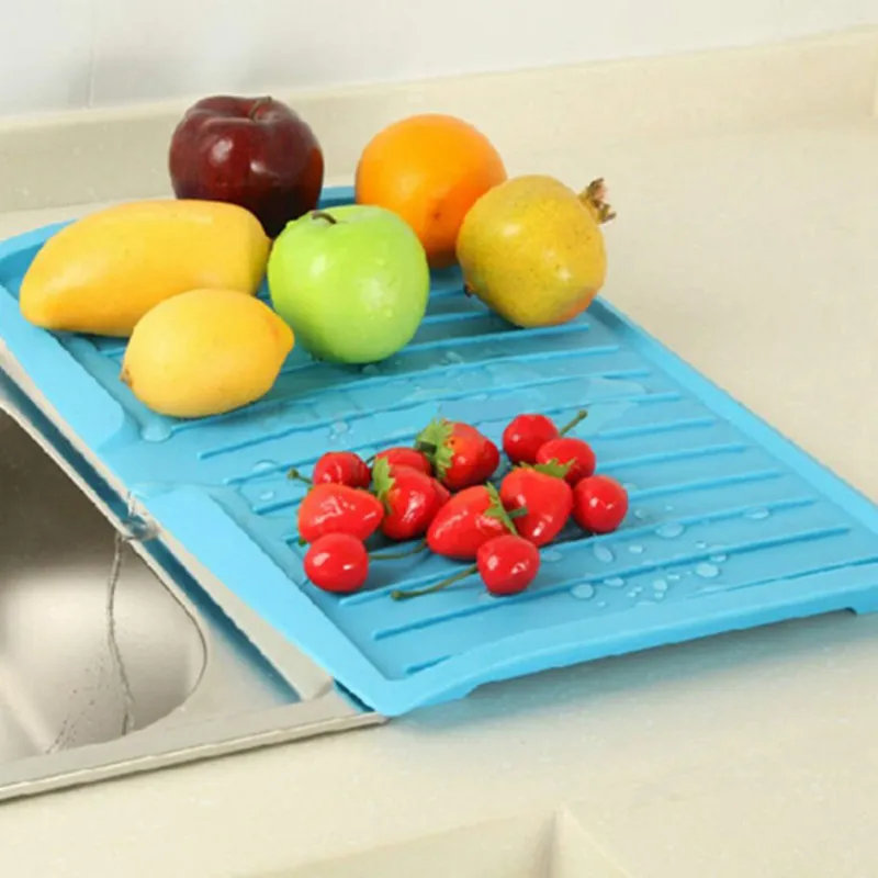 Домашняя кухонная утварь пластиковая сушилка для посуды столешница стеллаж