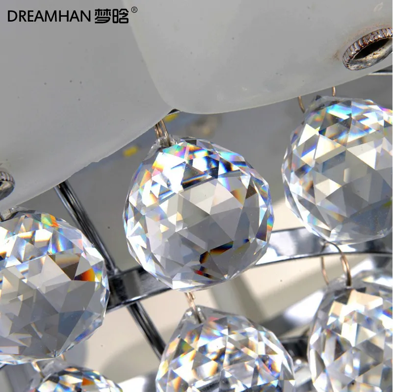 LED Crystal Light cornucopia living room lights ceiling lamp modern minimalist restaurant lighting bedroom dengju|lamp shades for wall lights|light