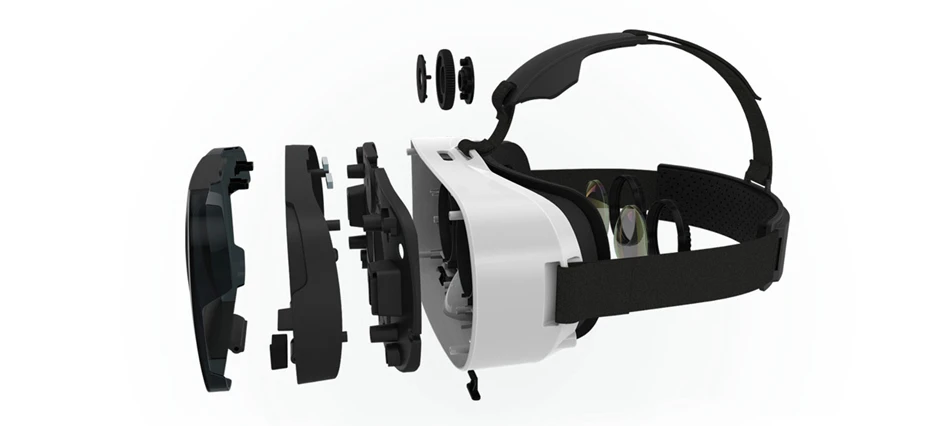 Baofeng Mojing 3D очки виртуальной реальности VR коробка гарнитура картон VR для iPhone 7 Plus 6 6S и 4,"~ 6" Android смартфон