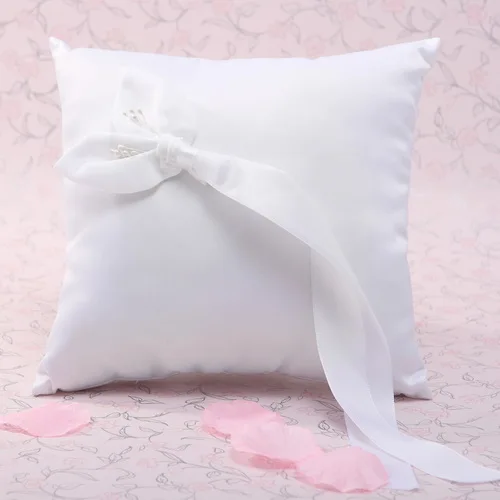 20 см x белый цвет Калла Лилия кольцо Подушка с атласной лентой|pillow with|pillow pillowpillow