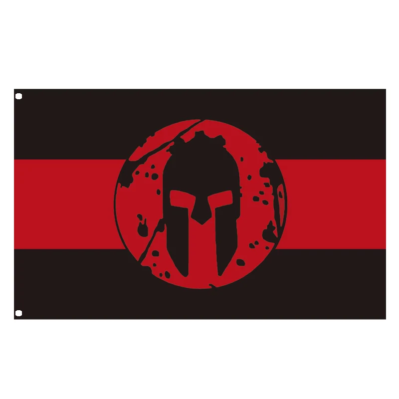 1 Spartan Race флаг для украшения Спартанский флаг полиэстера баннер 90*150 см/3x5FT - Цвет: 1