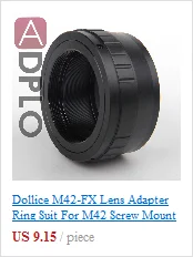 Адаптер для объектива Pixco подходит для объектива M42 для камеры Nikon Ai D7100 D5200 D600 D3200 D800/D800E