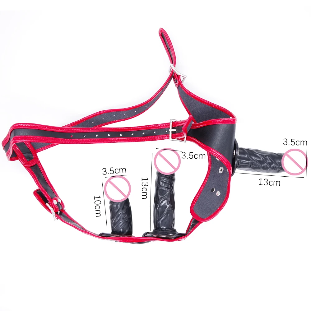 Силиконовый двойной фаллоимитатор Tpe съемный страпон для геев мастурбации трусы