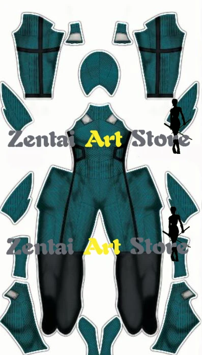 Костюм для косплея Deku Моя геройская Академия Izuku Midoriya из высококачественного