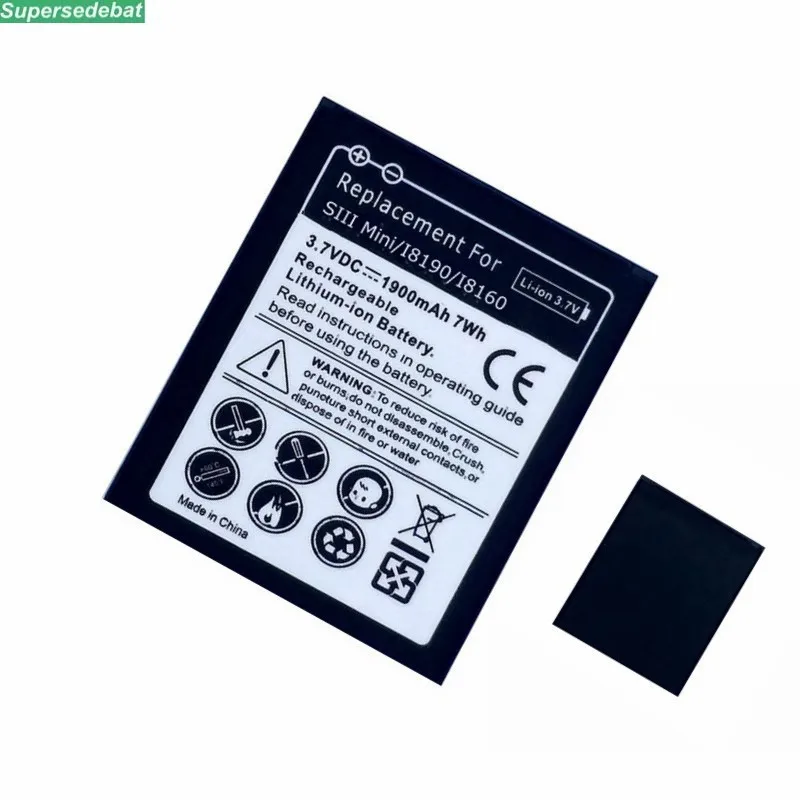EB L1M7FLU 425161LU Мобильный телефон батарея для Samsung Galaxy S3 мини S3Mini i8190 i8160 i699 замены