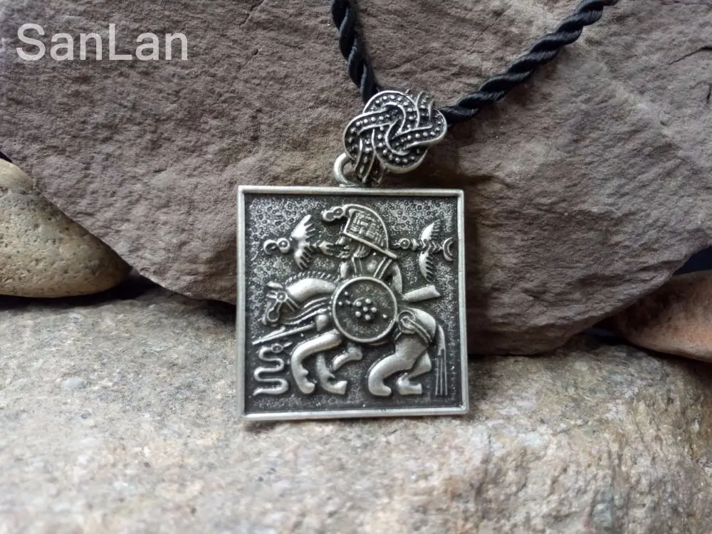 12 шт. odin Норвежское ожерелье викингов подвеска Бога SanLan|viking necklace|norse vikingnecklace charm |