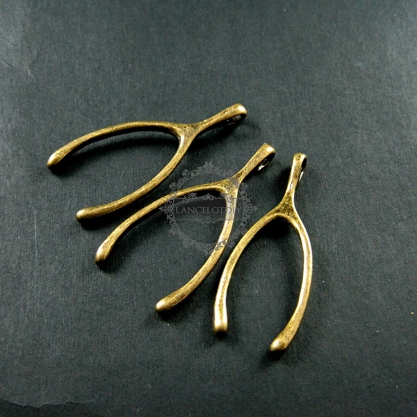 18x43 мм винтажный стиль состаренная бронза серебристый золотой сплав кость