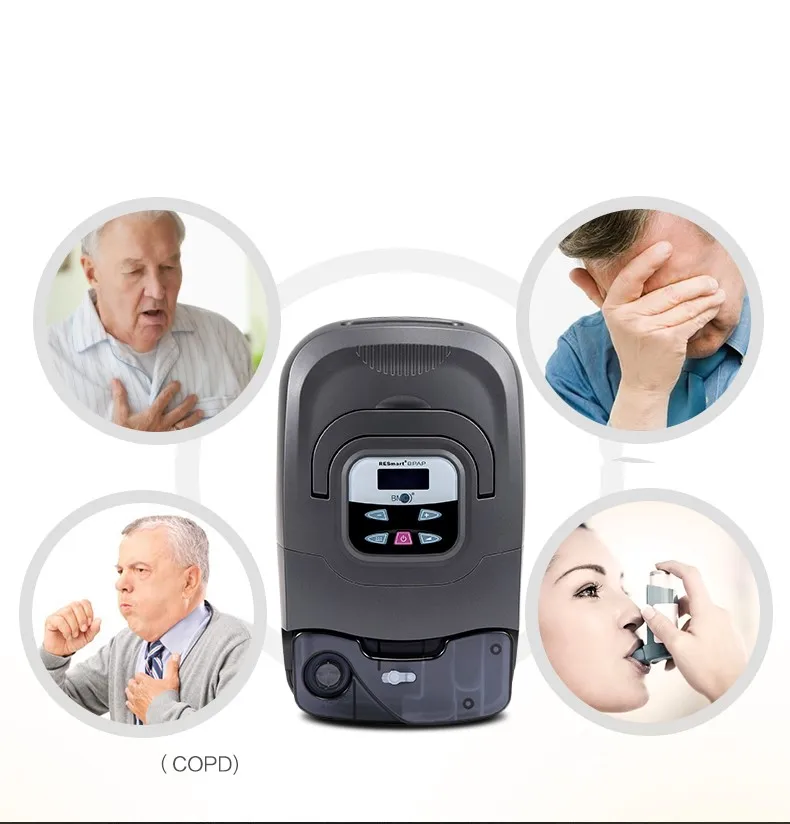 BMC GI Автоматическая CPAP Машина умное медицинское оборудование забота о здоровье красота вентилятор маска для сна Храп апноэ терапия Апап машина