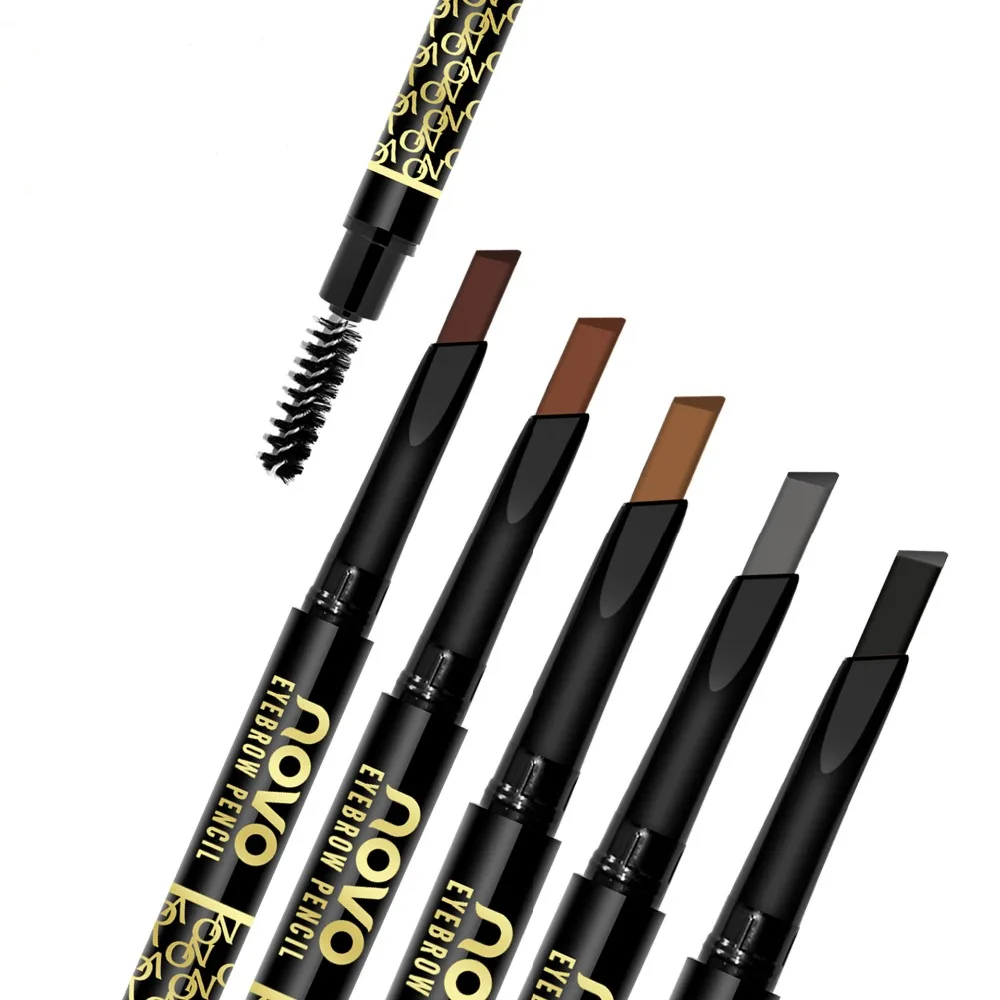 Водостойкая Подводка для глаз и бровей Карандаш с кистью косметический