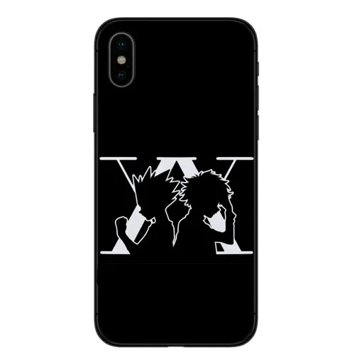 Аниме Охотник X 3 Coque Shell Caso de Telefone para A Maca iPhone 8 7 6 Plus 5 Tampa 4 Мягкие силиконовые ТПУ Fundas