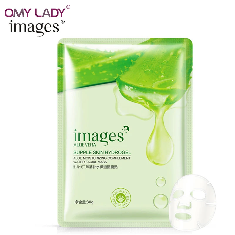 OMY LADY IMAGES маска с алоэ увлажняющая Натуральный гель вера увлажняющий и для