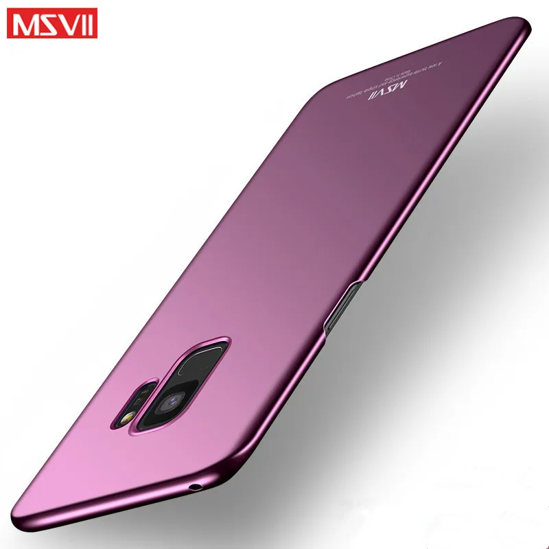 Для samsung Galaxy S10 E plus чехол MSVII защитный чехол Жесткий PC задняя крышка Coque для samsung Galaxy S8 S9 PLUS S 10E чехол для телефона