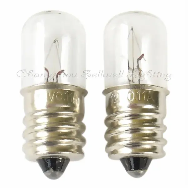 Хорошо! Лампа дневного света 12 В 0 11a E12 T13x33 Бесплатная доставка A317|miniature bulb|miniature light