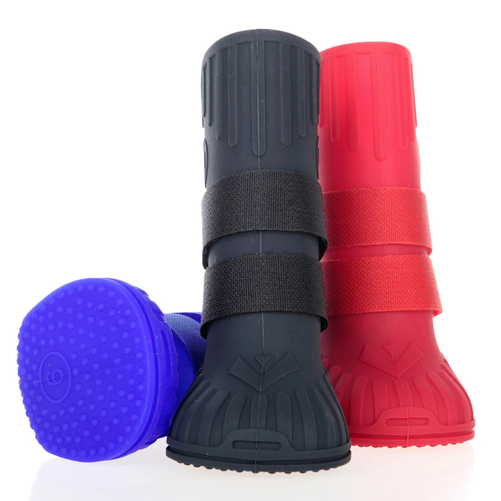 HOOPET Обувь для собак большие собаки непромокаемые сапоги Нескользящие