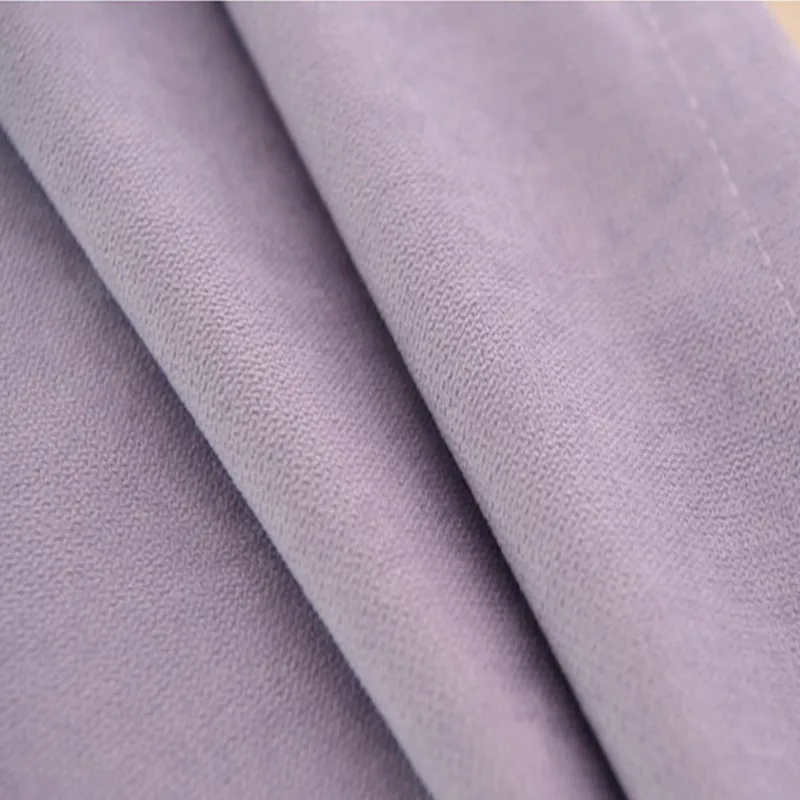 Purple YCENTRE, Мягкие плотные, теплоизолированные оконные шторы, современный стиль, синяя драпированная панель-жалюзи для спальни/гостиной/детской комнаты - Цвет: Purple