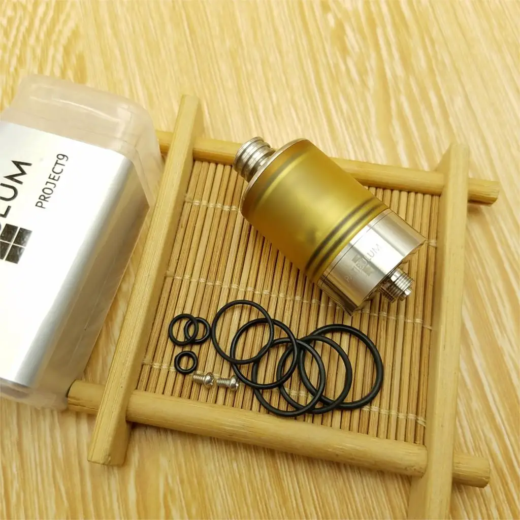 Patibulum Style 22 мм RTA атомайзер с одной катушкой 316 нержавеющая сталь перестраиваемый