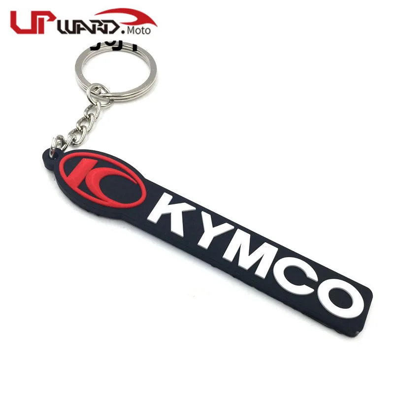 C Для KYMCO SYM 150 CRUISYM 180 300 MAXSYM 400 600 Benelli 302 Cfmoto мотоциклетный крутой резиновый брелок для ключей - Цвет: C
