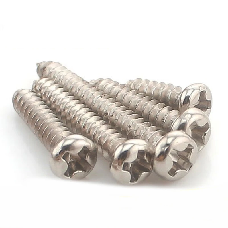 200PCS-M1*3/4/5 (никелевый) миниатюрные винты с круглой головкой | Обустройство дома