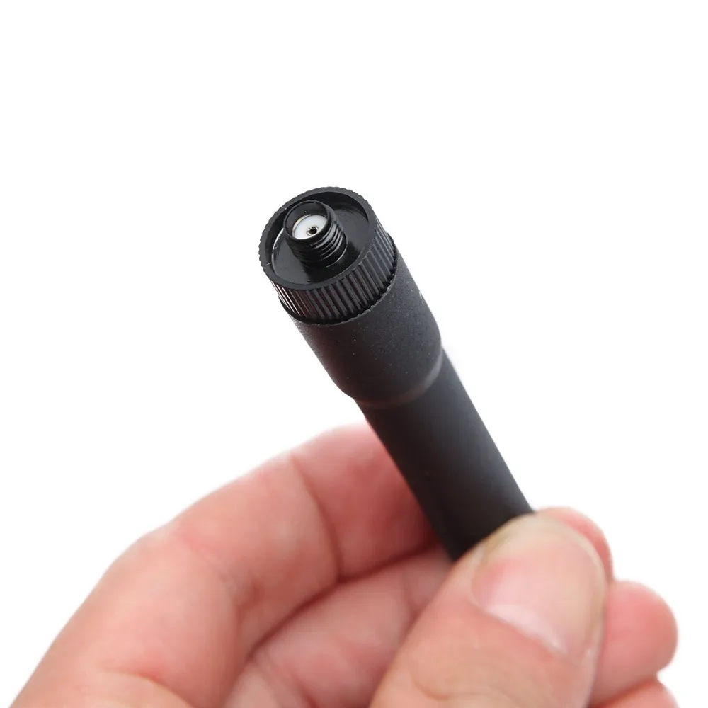 ABBREE ST20 Двухдиапазонная SMA Female/SMA Male/BNC 144 МГц/430 МГц мягкая антенна для HYT Icom TYT BAOFENG