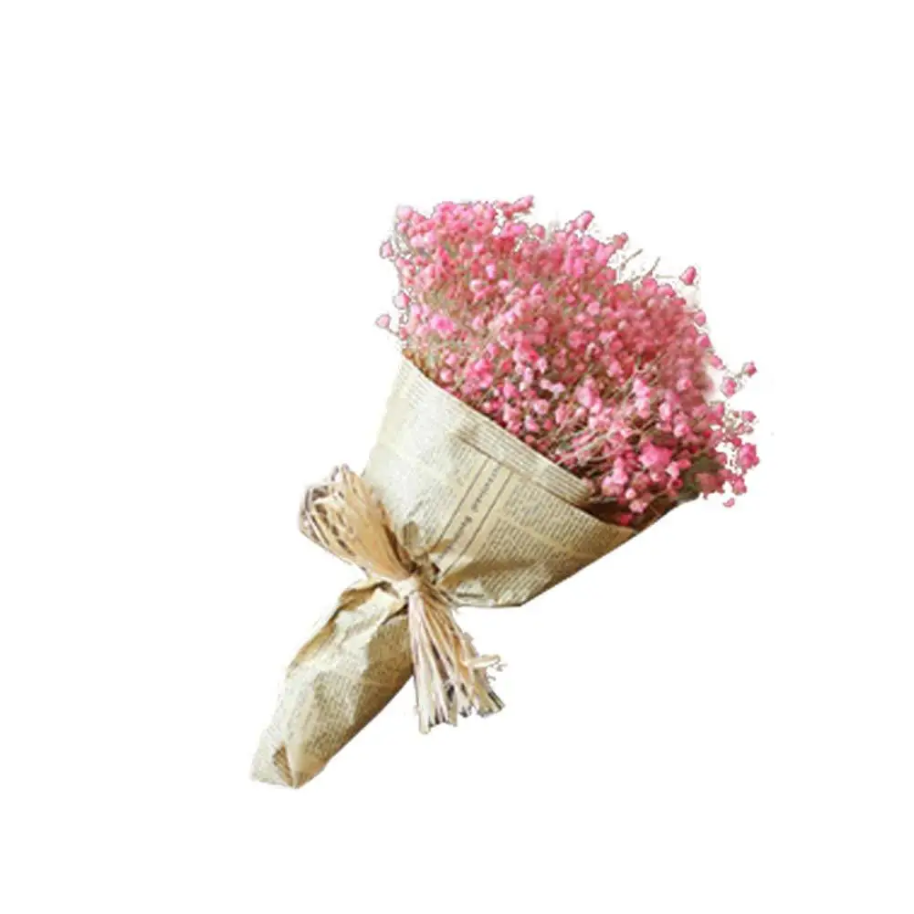 

New Natural Dry Flower Babysbreath Bouquet Decoration Ornament For Home Office Hotel Restaurant For Home Wedding Decoration