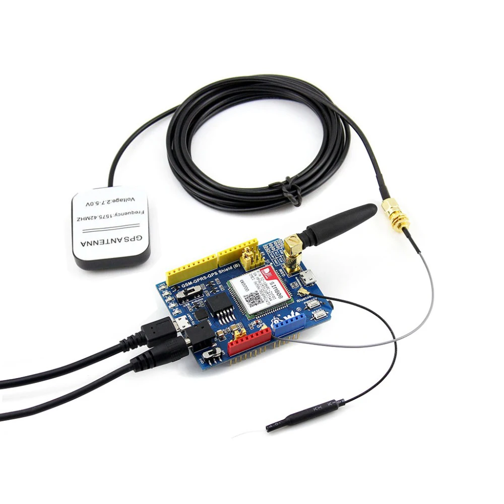 

Phone Shield GSM GPRS GPS Module for STM32 Support Quad-band 850/900/1800/1900MHz
