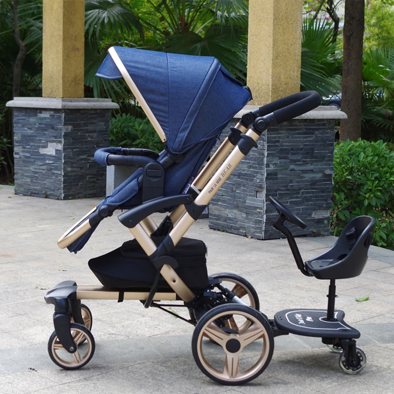 Многофункциональная детская коляска педаль общие вспомогательная подставка