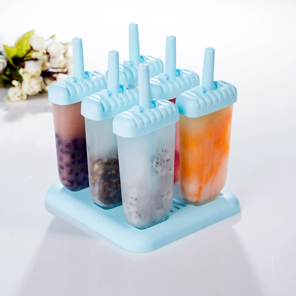 Pawaca 6 ячеек DIY креативная модель мороженого из силикона кубик для многоразовые