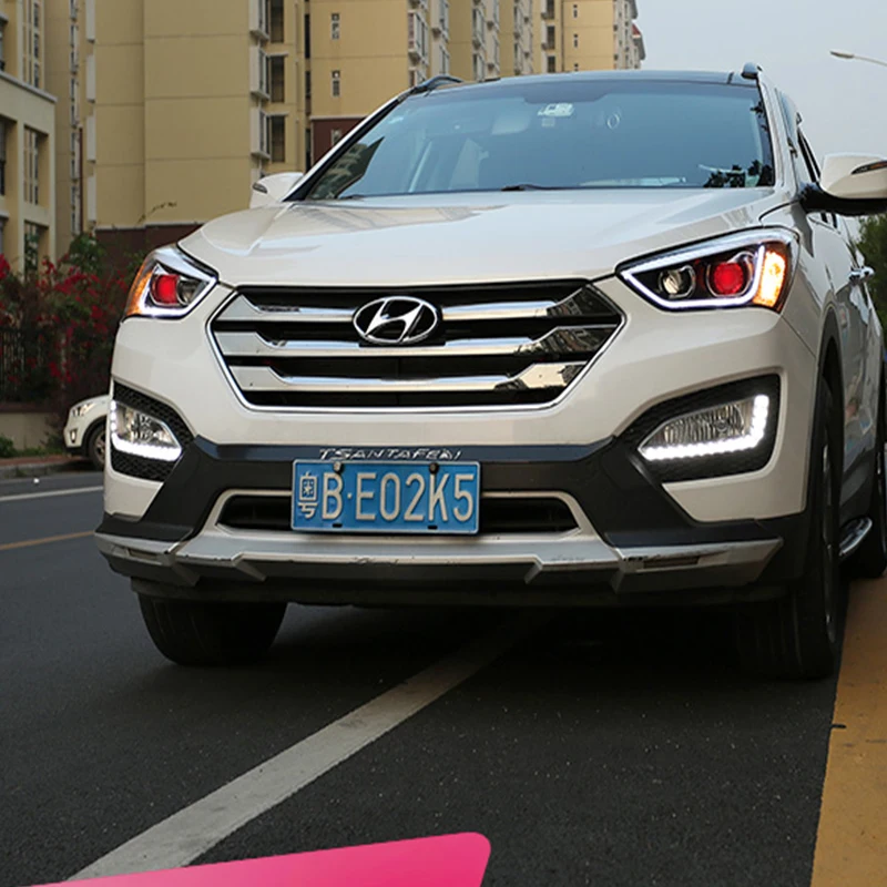 Автомобильный Стайлинг KOWELL для Hyundai IX45 13-15 светодиодный ная фара новая SantaFe линза