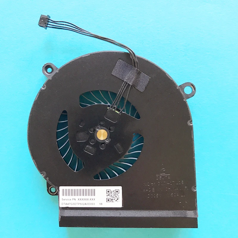 Новый охлаждающий вентилятор для ноутбука HP OMEN 4 Pro PC от gpu 15 DC0004TX dc0009TX DC0005TX