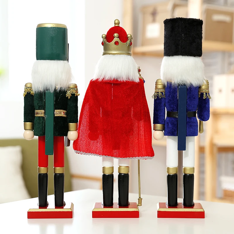 Новинка новогодний праздничный гайковёр высота 38 см в европейском стиле