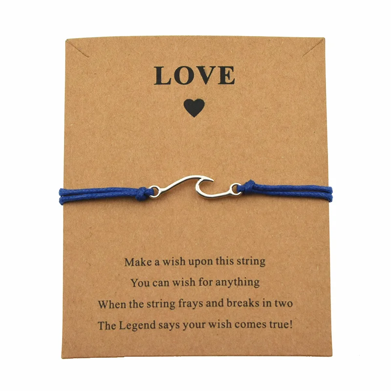 Новые браслеты на удачу пляж морские волны парусные шармы дружбы пожелания