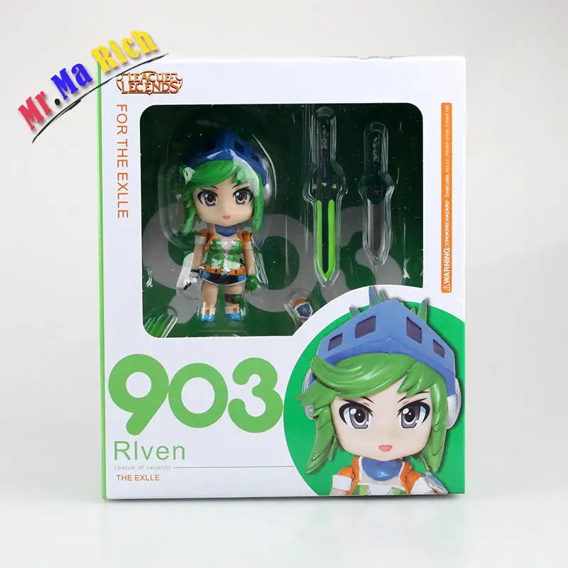 Изгнание Ривен фигурку 1/10 масштаб окрашенный рисунок милый 903 # Ver. Riven кукла ПВХ Acgn