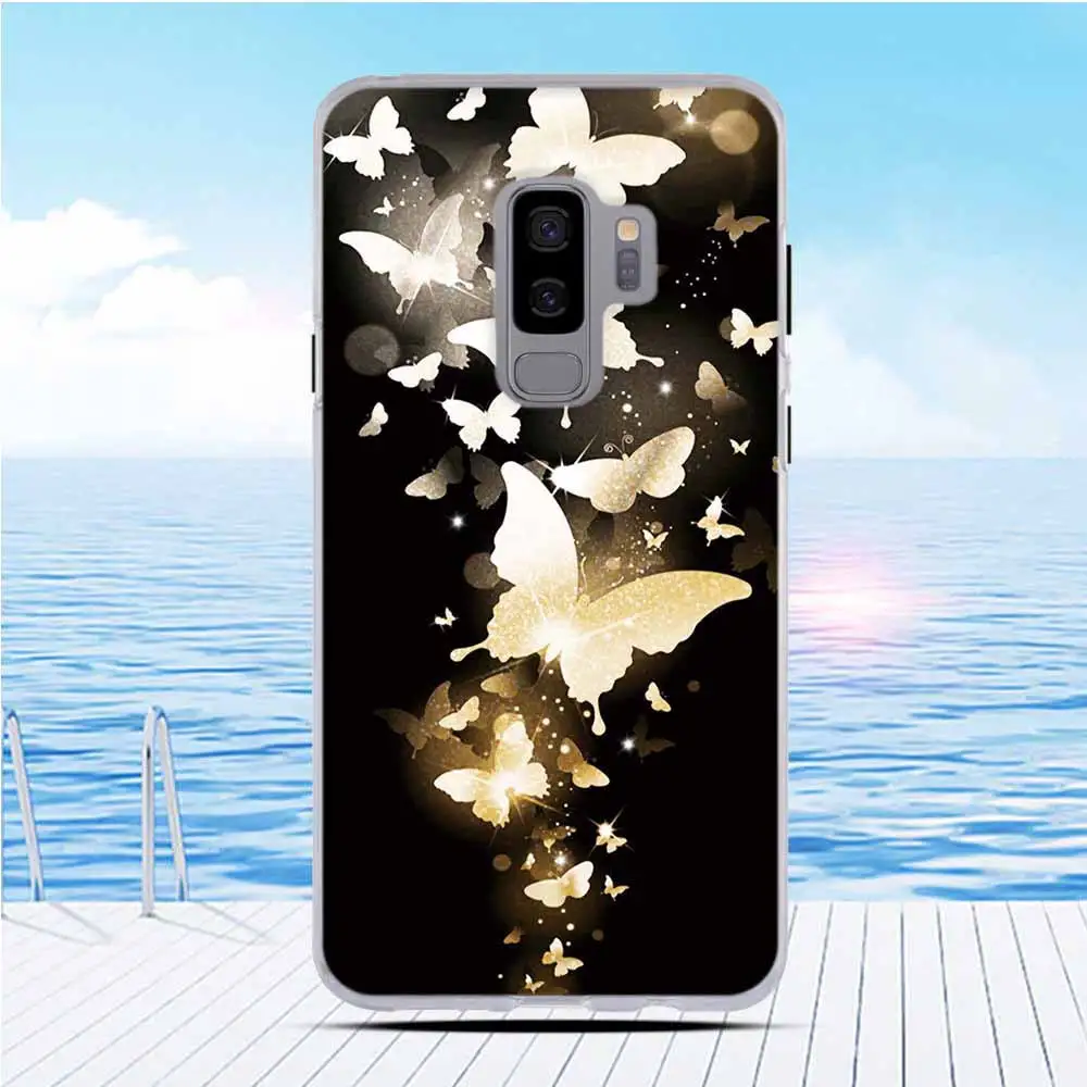 Cover For Samsung Galaxy S9 Plus Case Soft TPU Silicone Coque for S9+ Protector G965N G965 | Мобильные телефоны и