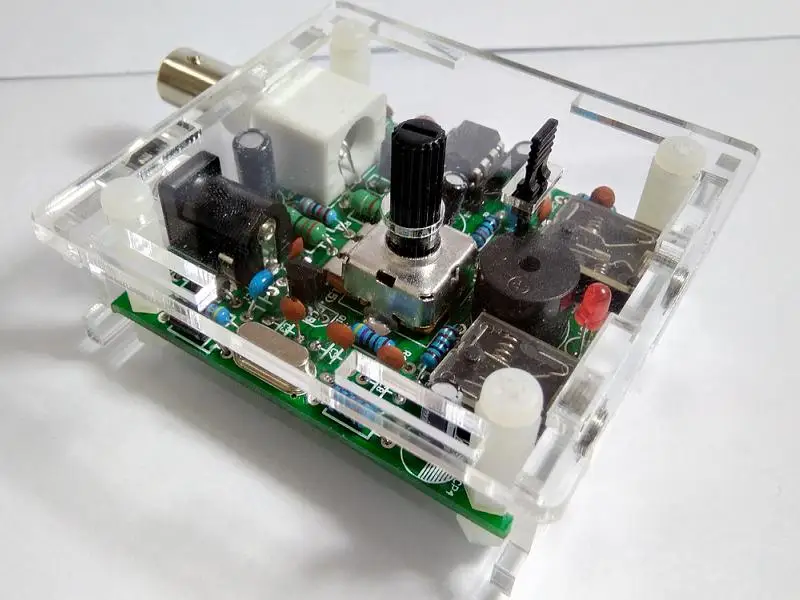 S-PIXIE CW QRP коротковолновый ham радиолюбительский трансивер 7.023 мГц DIY комплекты + Case |