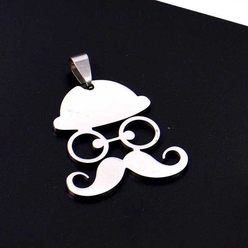 Модное серебряное ожерелье Devilfish из нержавеющей стали с подвеской для женщин и