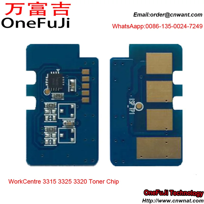 Тонер чипы 106R02311 5k для Xerox Workcenter 3315 3325 Phaser 3320 Сброс изображения Блок датчика чип |
