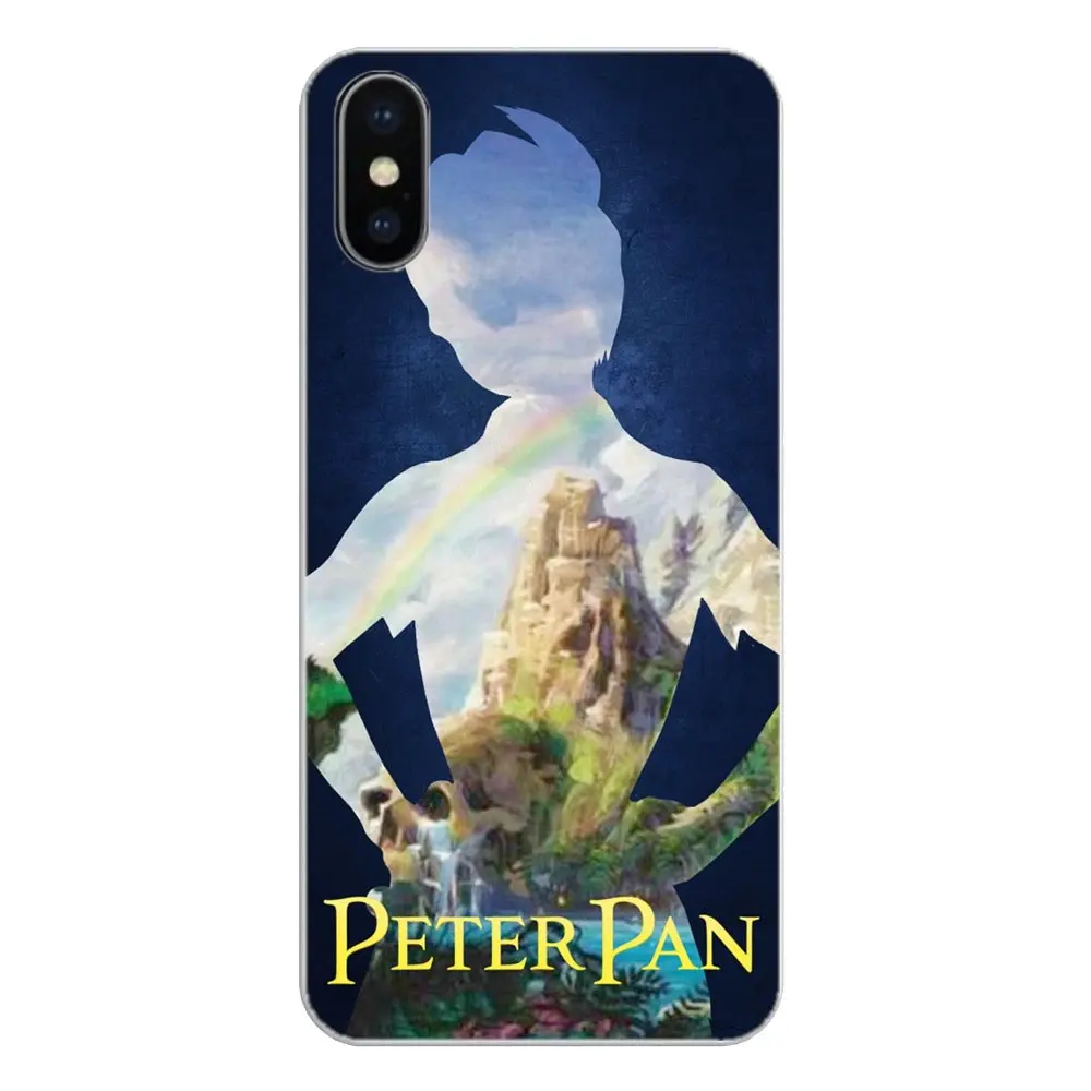 Возьмите меня в neverland Питер Пэн фильм fanart плакат силиконовый чехол для Xiaomi Redmi 4X S2