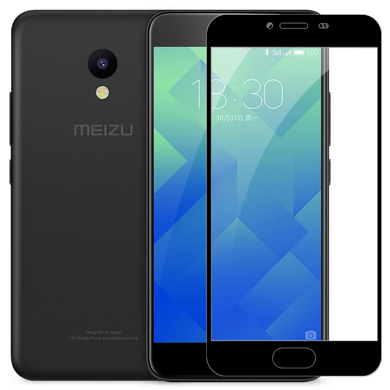Защитное стекло GonoRack ультратонкое закаленное с полным покрытием для Meizu M5s M5C M5 Note