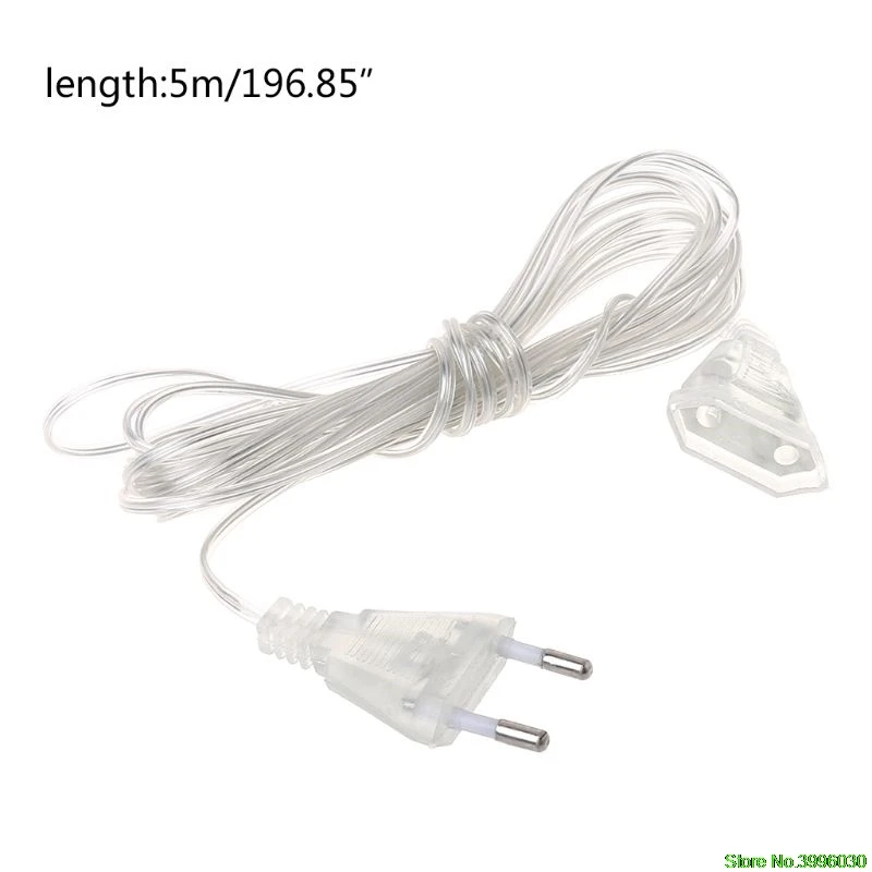 2021 новый 5 м Мощность удлинитель провод для Светодиодный строка светильник