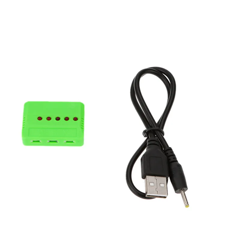 Зарядное устройство 5 в 1 Li po зеленое зарядное высокого качества для Hubsan H107 H107C SYMA