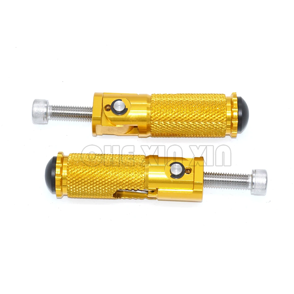 Универсальные алюминиевые складные подножки для мотоцикла с ЧПУ набор задних