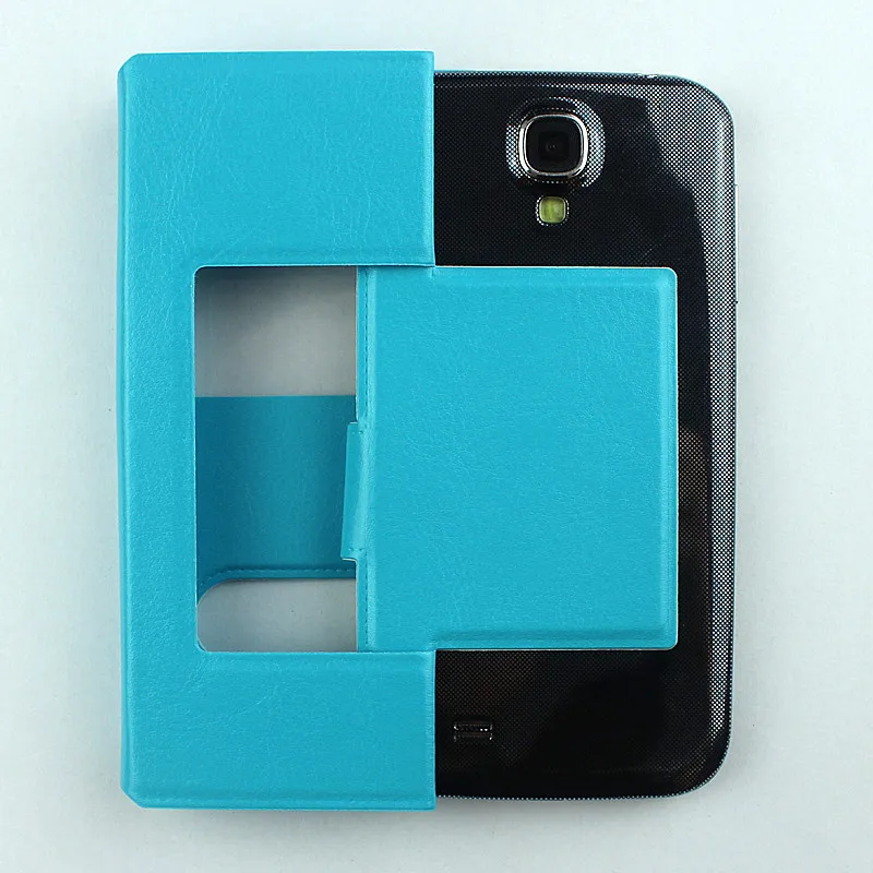 Universal Case For DEXP Ixion ES650 Hot Sale Leather Flip with 2 Window View and Kickstand Cover |