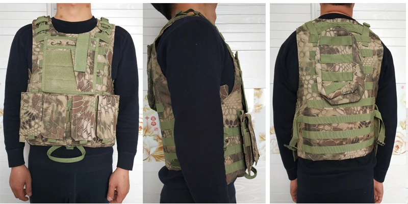 Новый 9 цветов модульный страйкбол тактический жилет Tattici Gilet Tactique Giubbottotattico Taktische